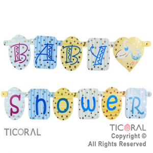 GUIR 4515 BABY SHOWER CIGUEA VARON x 1